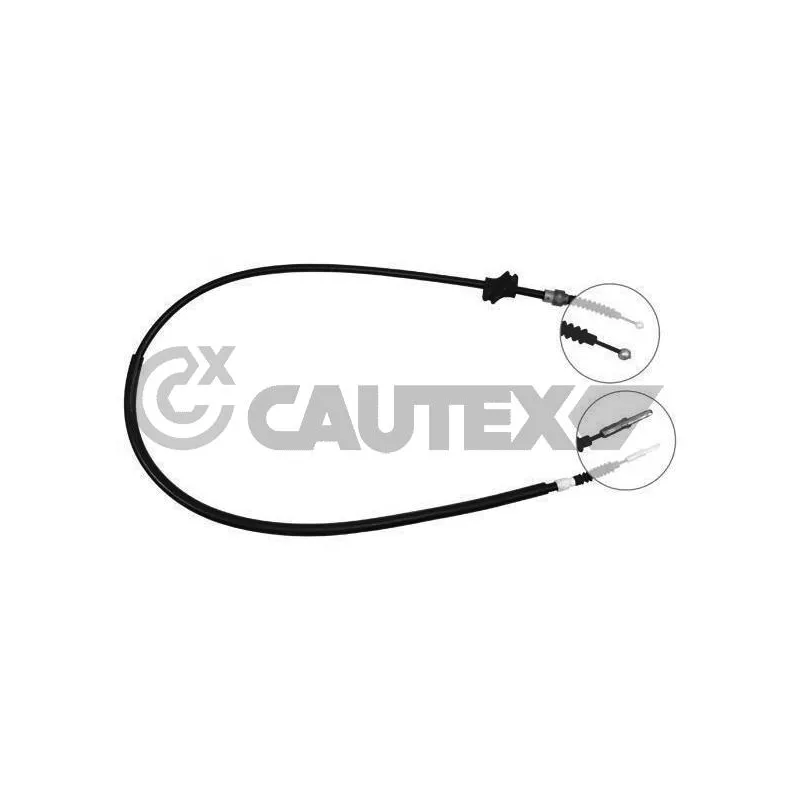 Tirette à câble, frein de stationnement CAUTEX 765983