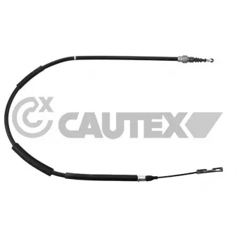 Tirette à câble, frein de stationnement CAUTEX 766001