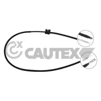 Tirette à câble, frein de stationnement CAUTEX 766003