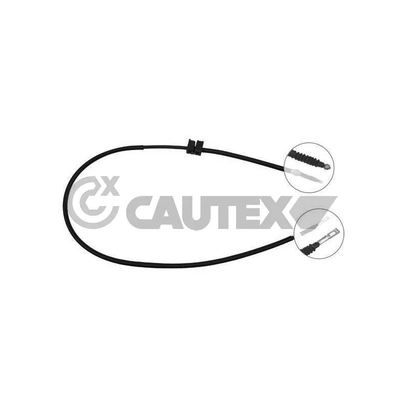 Tirette à câble, frein de stationnement CAUTEX 766003