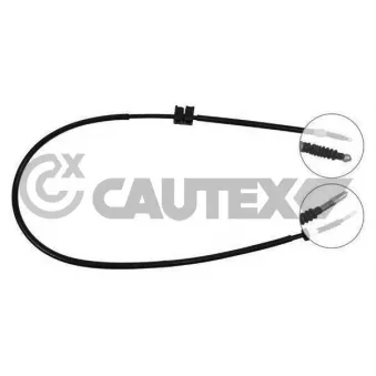 Tirette à câble, frein de stationnement CAUTEX 766004