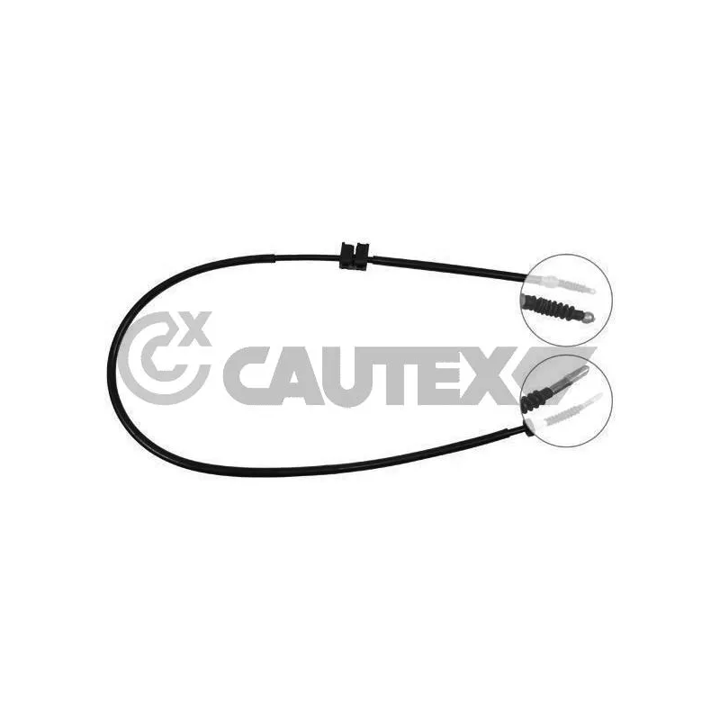 Tirette à câble, frein de stationnement CAUTEX 766004