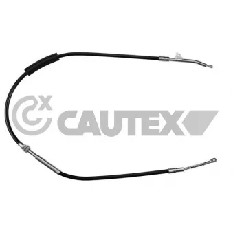 Tirette à câble, frein de stationnement CAUTEX 766056