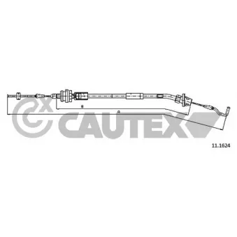 Câble d'accélération CAUTEX 766087