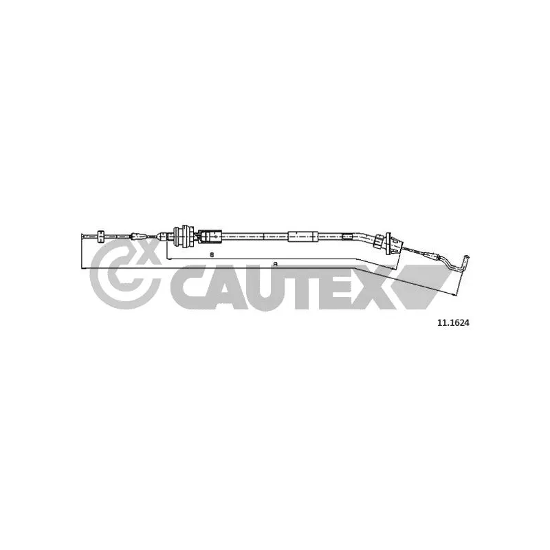 Câble d'accélération CAUTEX 766087