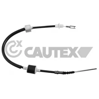 Tirette à câble, commande d'embrayage CAUTEX 766104