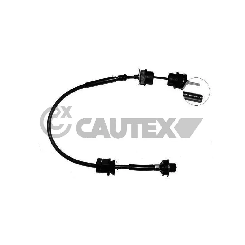 Tirette à câble, commande d'embrayage CAUTEX 766105
