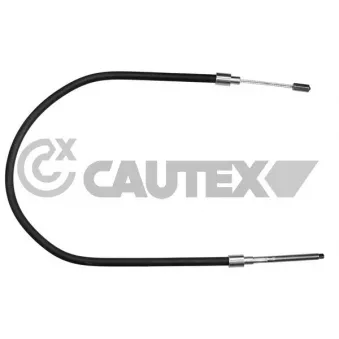 Tirette à câble, frein de stationnement CAUTEX 766162