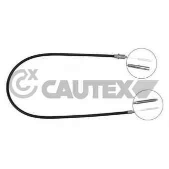 Tirette à câble, frein de stationnement CAUTEX 766164