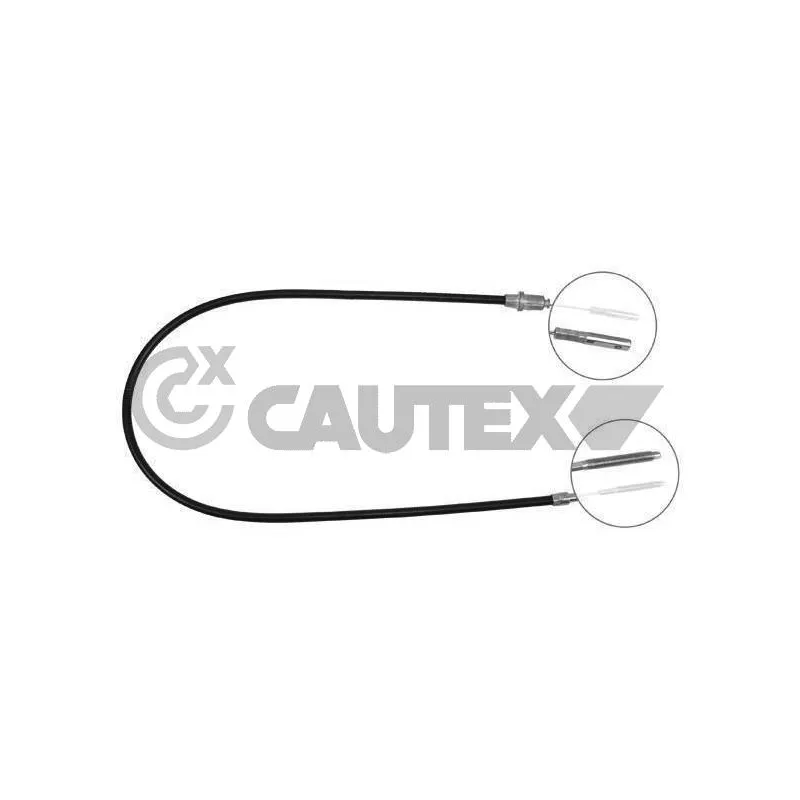 Tirette à câble, frein de stationnement CAUTEX 766164