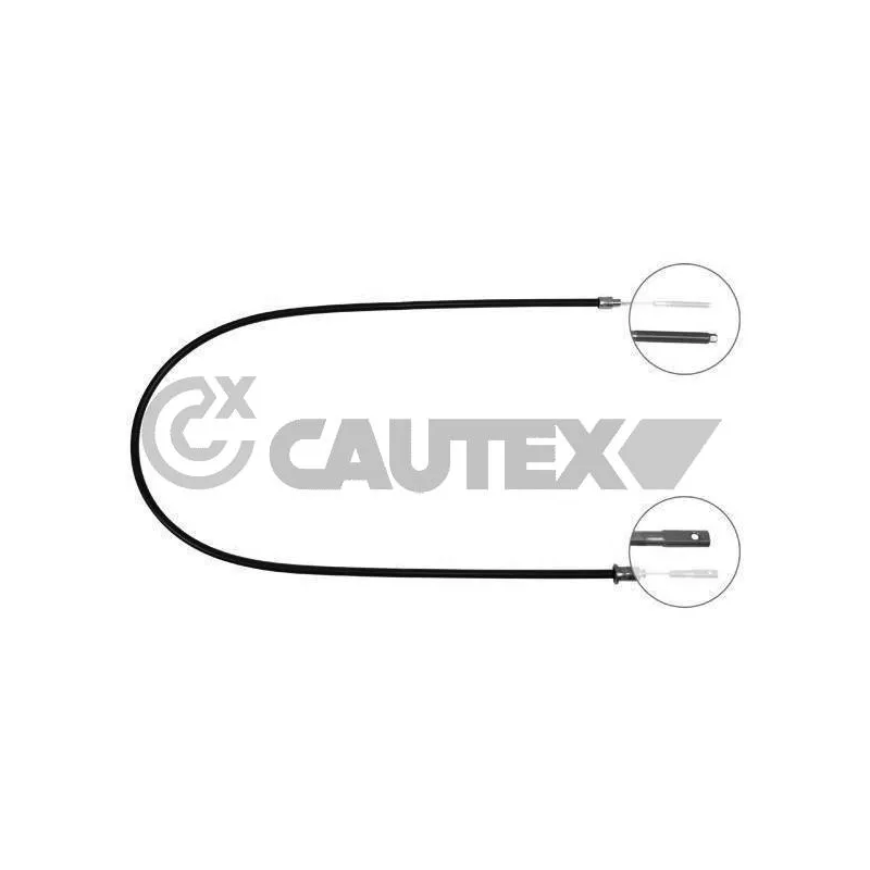 Tirette à câble, frein de stationnement CAUTEX 766165