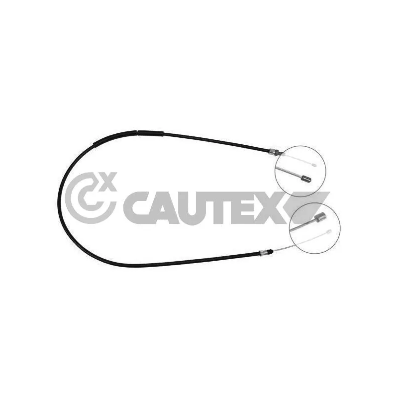 Tirette à câble, frein de stationnement CAUTEX 766167