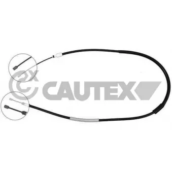 Tirette à câble, frein de stationnement CAUTEX 766170