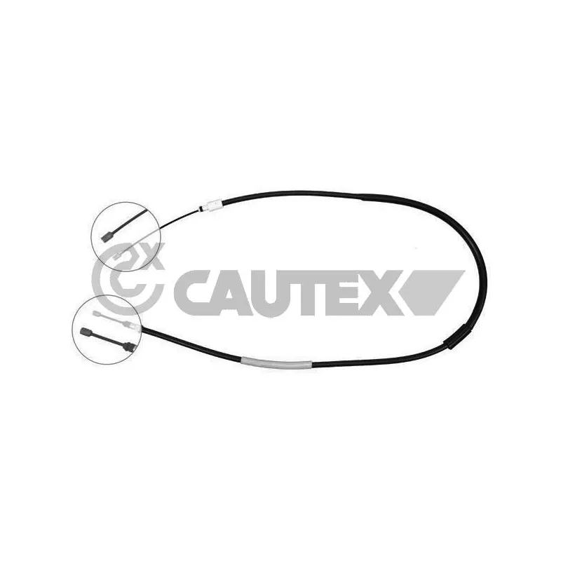 Tirette à câble, frein de stationnement CAUTEX 766170