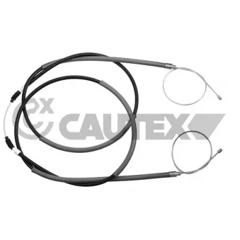 Tirette à câble, frein de stationnement CAUTEX 766178