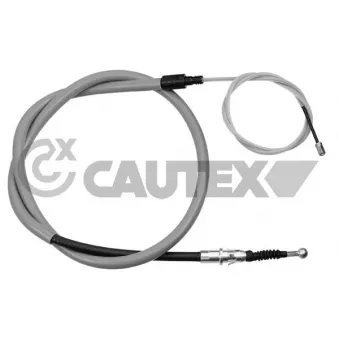 Tirette à câble, frein de stationnement CAUTEX 766184