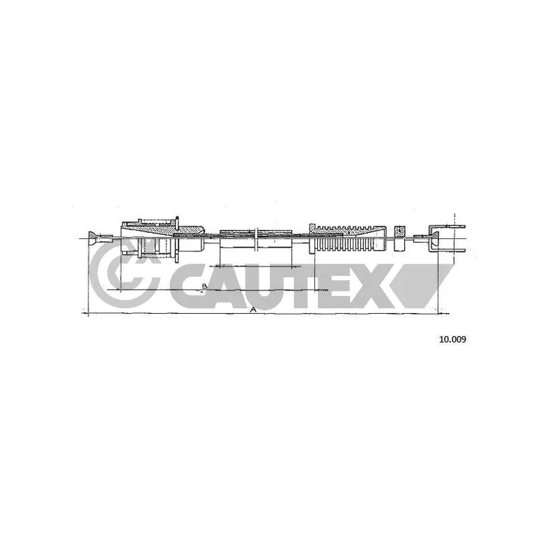 Câble d'accélération CAUTEX 766188