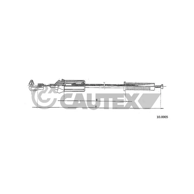 Câble d'accélération CAUTEX 766205