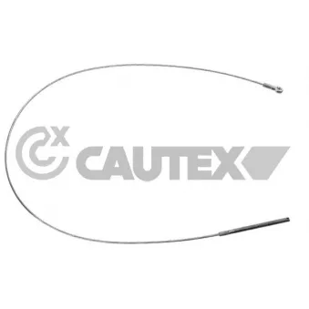 Tirette à câble, frein de stationnement CAUTEX 766240