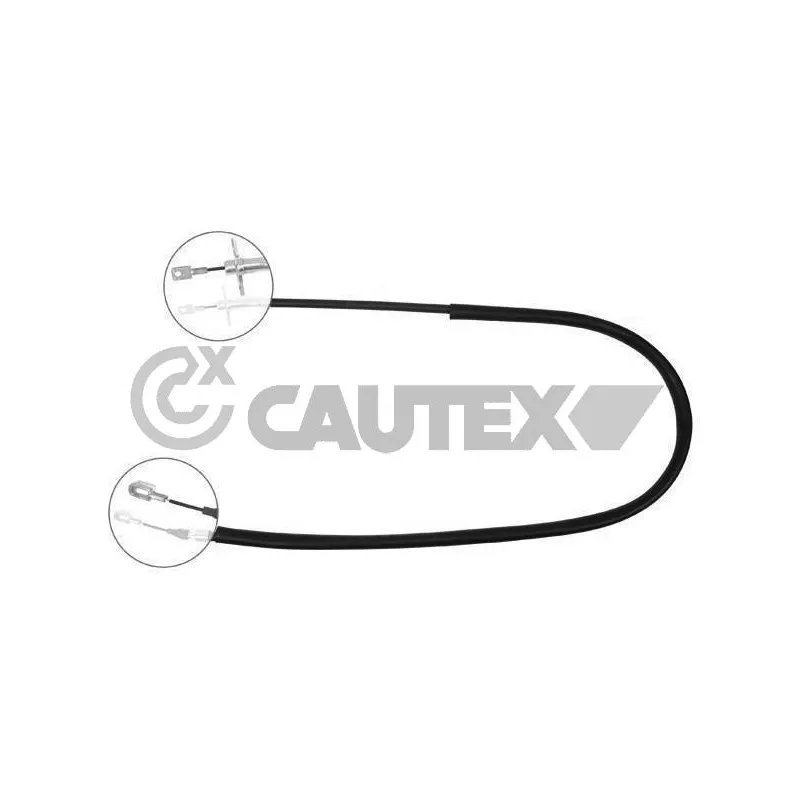 Tirette à câble, frein de stationnement CAUTEX 766251