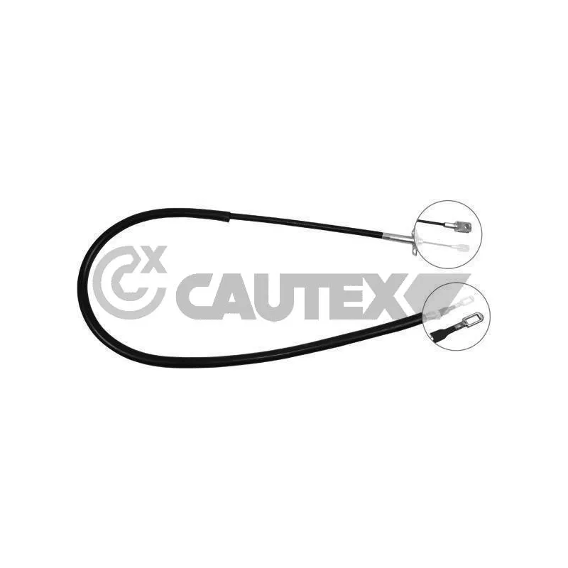 Tirette à câble, frein de stationnement CAUTEX 766252