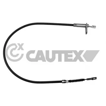Tirette à câble, frein de stationnement CAUTEX 766272