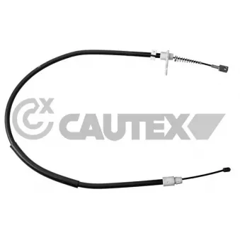 Tirette à câble, frein de stationnement CAUTEX 766274