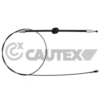 Tirette à câble, frein de stationnement CAUTEX 766278