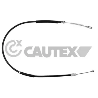 Tirette à câble, frein de stationnement CAUTEX 766283