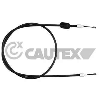 Tirette à câble, frein de stationnement CAUTEX 766293