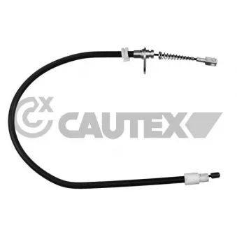 Tirette à câble, frein de stationnement CAUTEX 766294