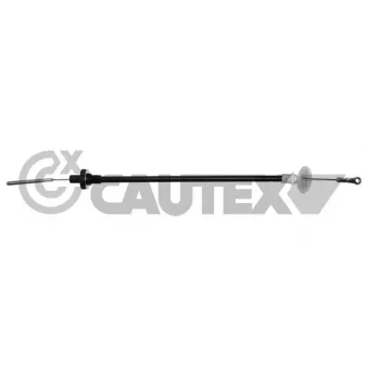 Tirette à câble, commande d'embrayage CAUTEX 766309
