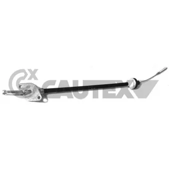 Tirette à câble, commande d'embrayage CAUTEX 766320