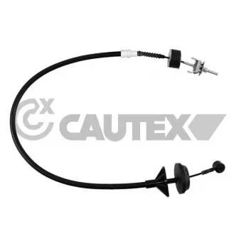 Tirette à câble, commande d'embrayage CAUTEX 766343