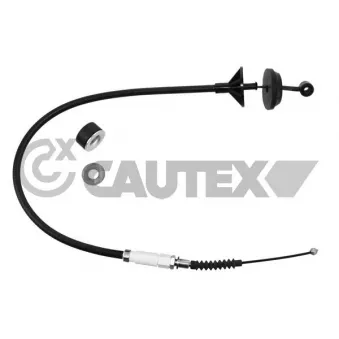 Tirette à câble, commande d'embrayage CAUTEX 766347