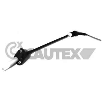 Tirette à câble, commande d'embrayage CAUTEX 766354