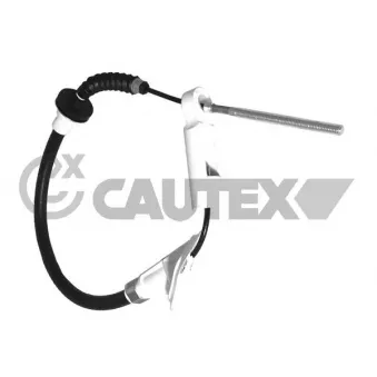 Tirette à câble, commande d'embrayage CAUTEX 766357