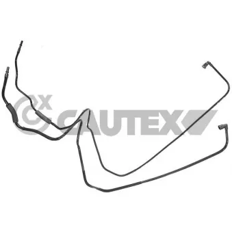 Tuyauterie de carburant CAUTEX 766591