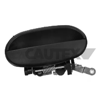 Poignée extérieure de porte arrière droit CAUTEX 767714