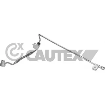 Conduite d'huile, compresseur CAUTEX 770346