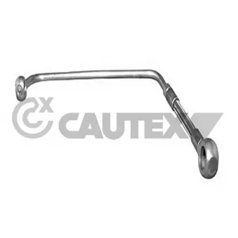 Conduite d'huile, compresseur CAUTEX 770371