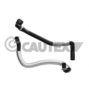 Durite de radiateur CAUTEX 771033
