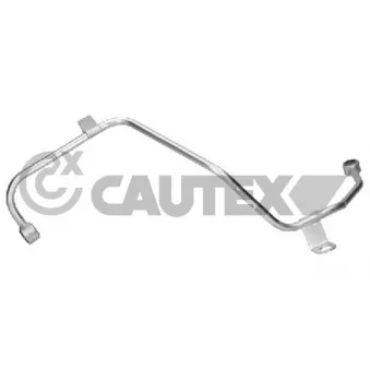Conduite d'huile, compresseur CAUTEX 771641