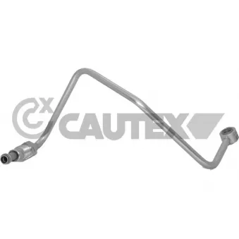 Conduite d'huile, compresseur CAUTEX 771644