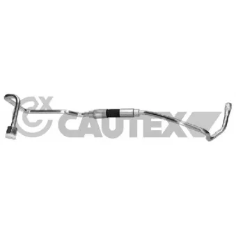 Conduite d'huile, compresseur CAUTEX 771646