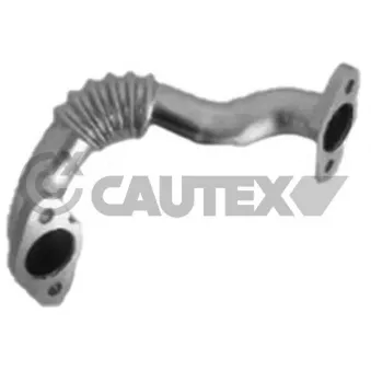 Tuyauterie, vanne EGR CAUTEX 771787