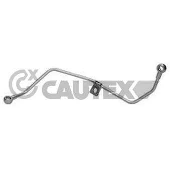 Conduite d'huile, compresseur CAUTEX 772394