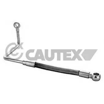 Conduite d'huile, compresseur CAUTEX 772395