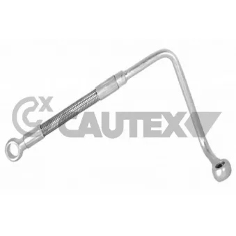 Conduite d'huile, compresseur CAUTEX 772396