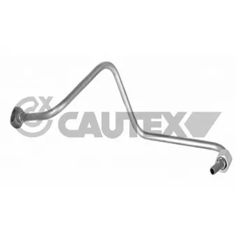Conduite d'huile, compresseur CAUTEX 772398